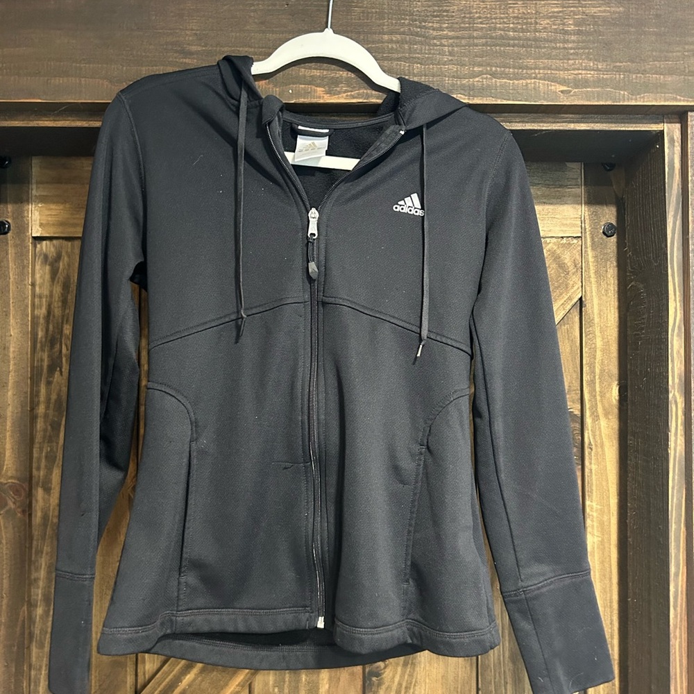 Adidas women’s zip up sweater